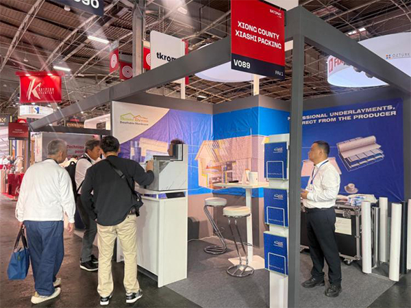 Xiashi Packing Co., Ltd. conclude BATIMAT 2026 con un forte interesse per le soluzioni di involucri edilizi